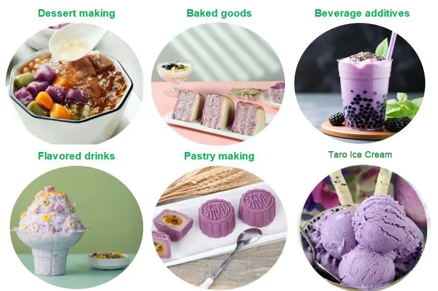 Taro Powder Taro Powder Applications