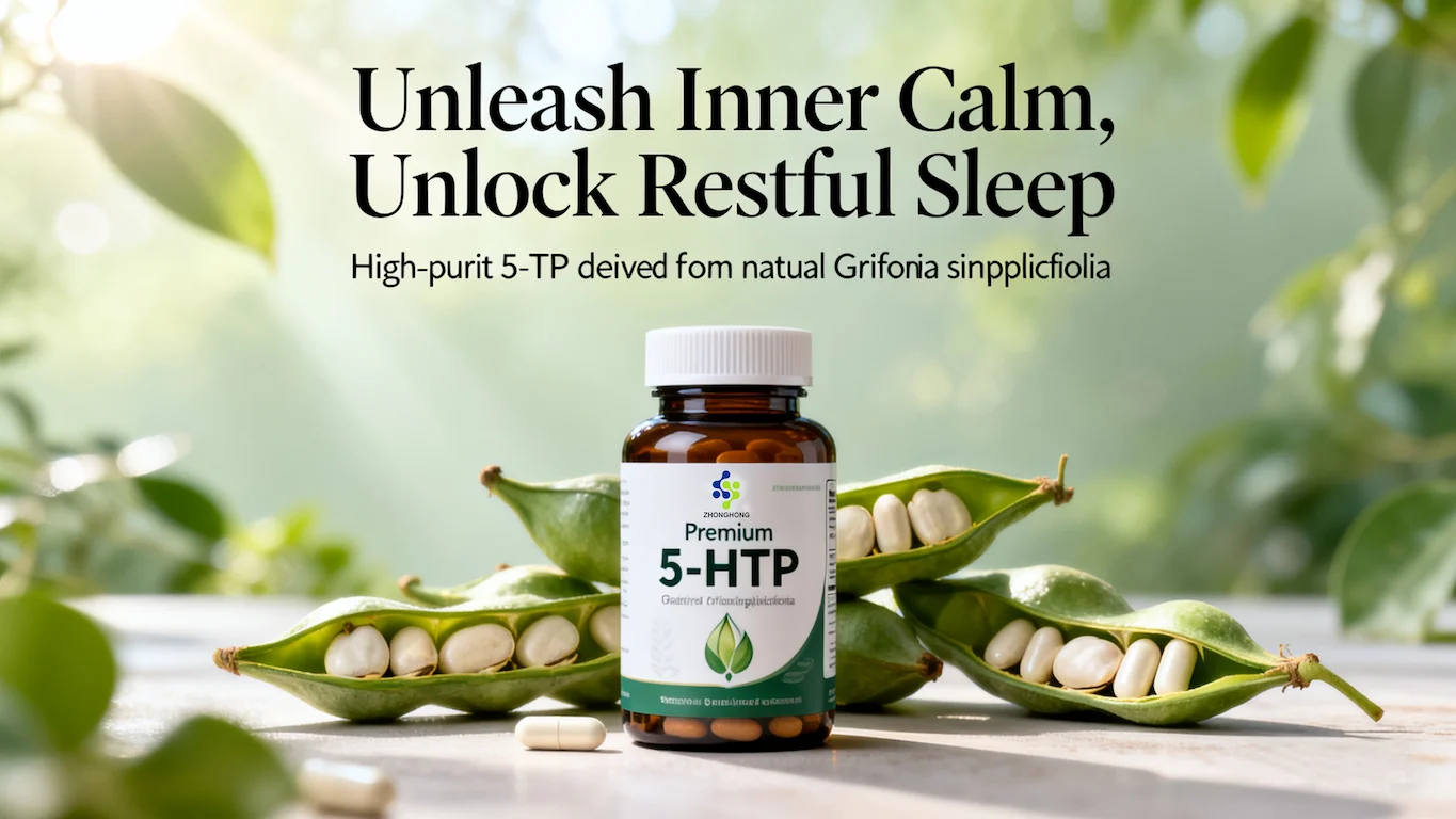 Suppléments de 5-hydroxytryptophane 2 Compléments alimentaires de 5-hydroxytryptophane Zhonghong