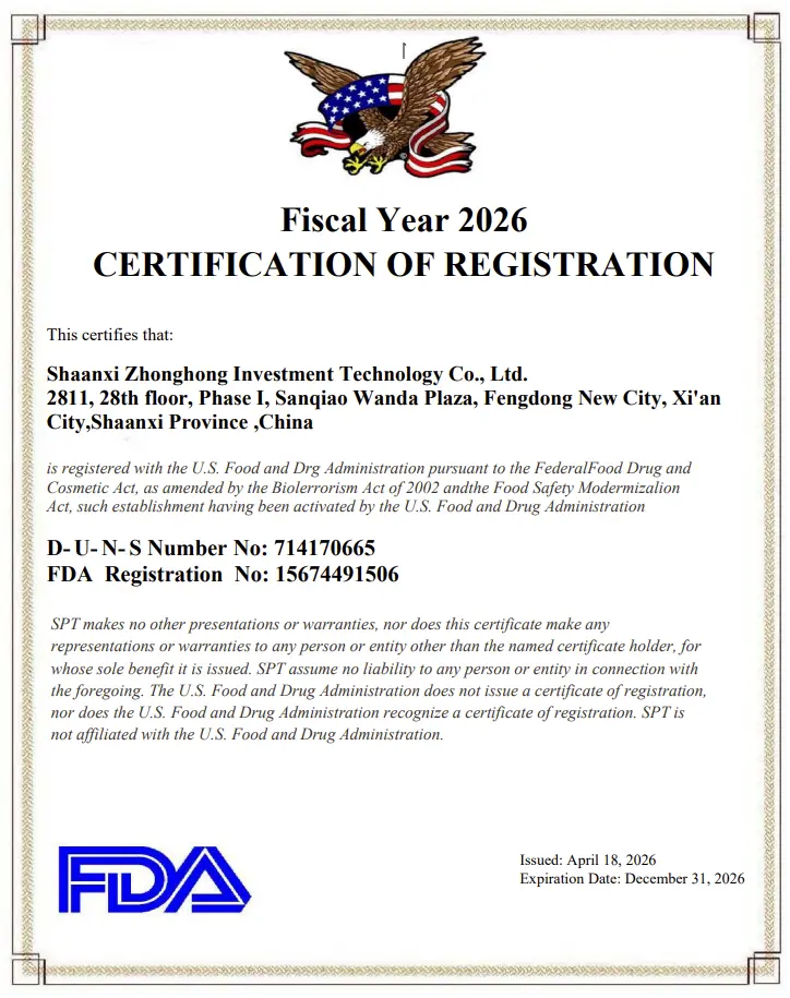 Functional Food Ingredient Manufacturing